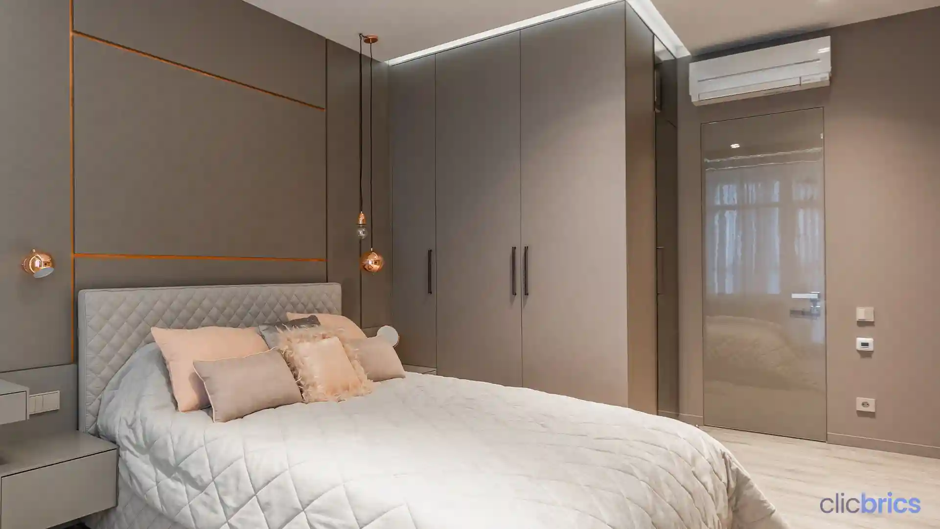 grey bedroom design